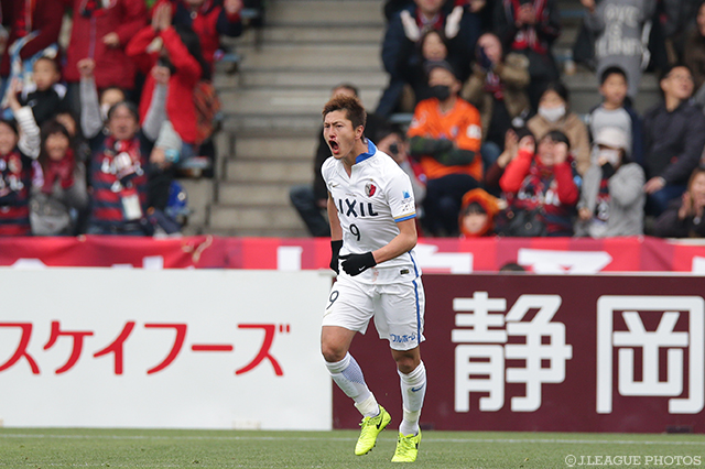 1点を追う鹿島は79分に今季初スタメンの鈴木 優磨が同点ゴール【明治安田Ｊ１ 第4節 清水vs鹿島】