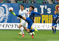 今季初先発で果敢に2試合連続ゴールを狙った伊佐 耕平（大分）【明治安田Ｊ２ 第4節 大分vs徳島】