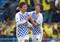 試合終了間際に値千金の決勝点を奪った奥埜 博亮（仙台 #7）【明治安田Ｊ１ 第4節 柏vs仙台】