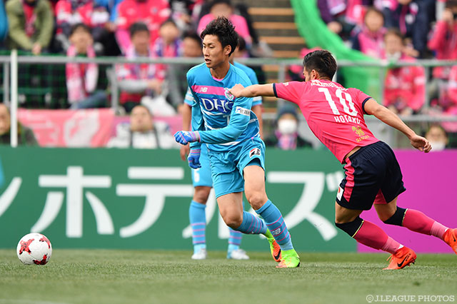 高い技術を駆使してチャンスに絡んだ鎌田 大地（鳥栖）【明治安田Ｊ１ 第4節 Ｃ大阪vs鳥栖】