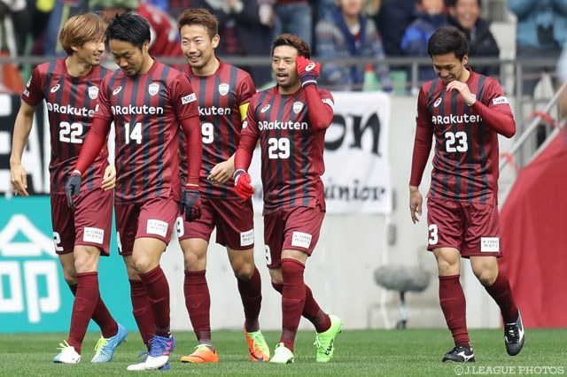 殊勲の2試合連続ゴールを挙げた大森 晃太郎（神戸 #29）【明治安田Ｊ１ 第4節 神戸vs磐田】