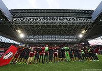 開幕4連勝で首位をキープし、凱歌をあげた神戸【明治安田Ｊ１ 第4節 神戸vs磐田】