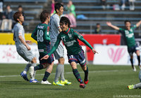 前半終了間際の同点弾がＪ初得点となった加藤 潤也（鳥取）【明治安田Ｊ３ 第2節 鳥取vs栃木】