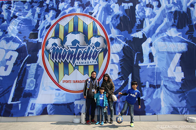 ここは山形の人気撮影スポット。巨大なスケールは壮観！【明治安田Ｊ２ 第4節 山形vs讃岐】