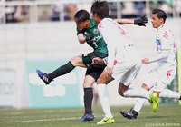 攻撃参加から先制点を奪取した田中 隼磨（松本）【明治安田Ｊ２ 第4節 松本vs千葉】