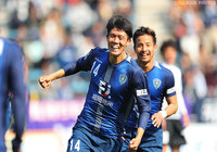 冨安 健洋のヘディングシュートで先制した福岡【明治安田Ｊ２ 第4節 福岡vs熊本】