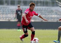 オーバーエイジ枠で出場した酒本 憲幸（Ｃ大23）だが、チームを勝利に導けなかった【明治安田Ｊ３ 第2節 Ｃ大23vs秋田】