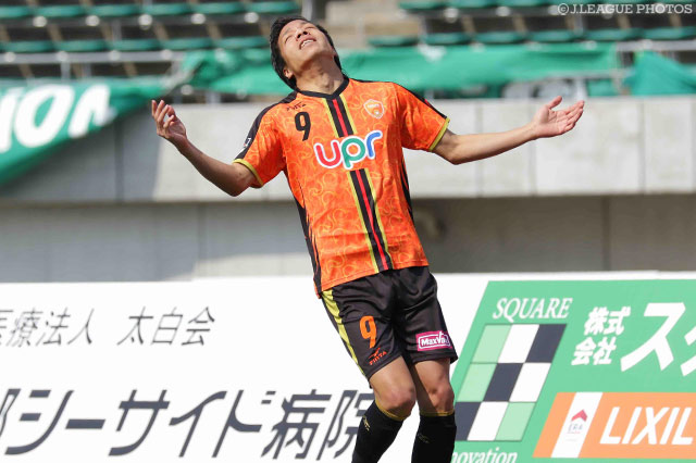 シュート1本に抑えられ、無得点に終わった岸田 和人（山口）【明治安田Ｊ２ 第4節 山口vs東京Ｖ】