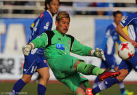 讃岐の猛攻をシャットアウトした児玉 剛（山形）【明治安田Ｊ２ 第4節 山形vs讃岐】