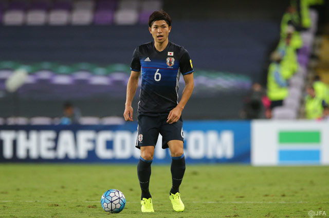 センターバックとしてフル出場した森重 真人（FC東京）【ロシアＷ杯 アジア最終予選 UAEvs日本】