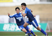 63分に逆転のゴールを決めた薗田 卓馬（沼津）【明治安田Ｊ３ 第3節 沼津vs藤枝】