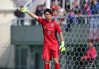 プロ初出場を完封で飾ったGK廣末 陸（Ｆ東23）【明治安田Ｊ３ 第3節 Ｆ東23vs相模原】