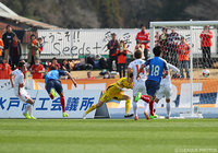 開始５分に２試合連続ゴールを決めた林 陵平（水戸）【明治安田Ｊ2 第5節 水戸vs愛媛】