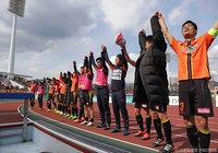 接戦を制し、待望の今季初勝利を収めた山口【明治安田Ｊ２ 第5節 山口vs讃岐】