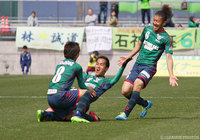 今季初先発で豪快な決勝点を決めた沼 大希（鳥取）【明治安田Ｊ３ 第3節 鳥取vs長野】