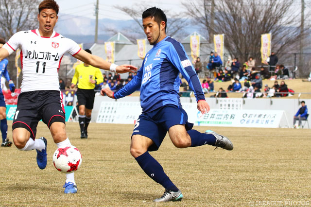 3試合連続無失点で開幕3連勝に貢献した平出 涼（富山）【明治安田Ｊ３ 第3節 盛岡vs富山】