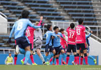 土壇場でこの日２点目となる同点ゴールを決めた宗近 慧（YS横浜）