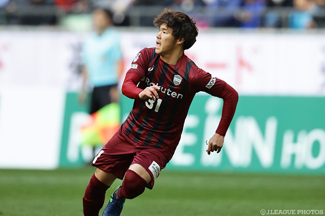 今季初出場で初得点と気を吐いた中坂 勇哉（神戸）【明治安田Ｊ１ 第5節 神戸vs浦和】