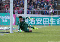 開幕戦以来の出場を完封で飾ったキム ジンヒョン（Ｃ大阪）【明治安田Ｊ１ 第5節 Ｃ大阪vs横浜FM】