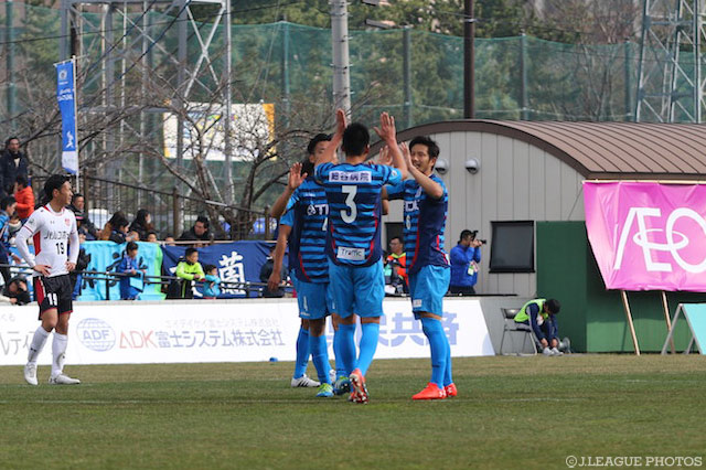 東北ダービーを制し、ホーム開幕戦を白星で飾った秋田【明治安田Ｊ３ 第4節 秋田vs盛岡】