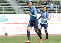 2得点の活躍で讃岐を今季初勝利に導いた原 一樹【明治安田Ｊ２ 第6節 讃岐vs湘南】