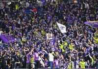 待望の初勝利に、歓喜に沸く広島サポーター【明治安田Ｊ１ 第6節 Ｇ大阪vs広島】