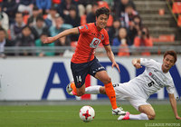 キレのあるドリブルでチャンスを作った清水 慎太郎（大宮）【明治安田Ｊ１ 第6節 大宮vs神戸】