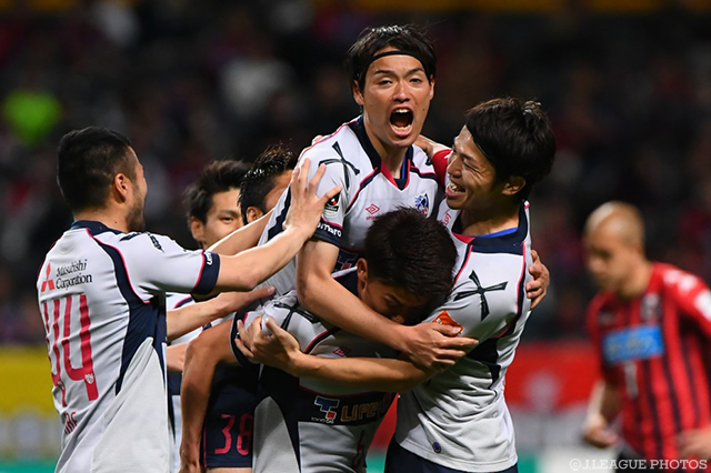 ８分に東 慶悟のゴールで今季初めて前半に得点を奪い先制に成功したFC東京【明治安田Ｊ１ 第6節 札幌vsFC東京】