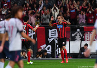 ドンピシャヘッドで同点ゴールを決めたジュリーニョ（札幌）【明治安田Ｊ１ 第6節 札幌vsFC東京】