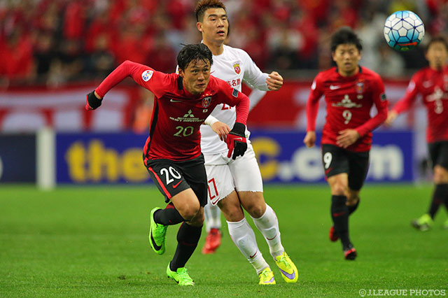 交代出場で果敢に追加点を狙った李 忠成（浦和）【ＡＣＬ GS MD4 浦和vs上海上港】