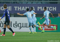 先制から4分後にラミレスの追加点でリードを広げた江蘇蘇寧【ＡＣＬ GS MD4 江蘇蘇寧vsＧ大阪】