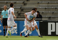 81分に決勝ゴールを決めた進藤 亮佑（札幌）【ルヴァンカップ GS 第2節 清水vs札幌】