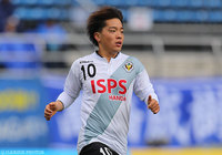 ポスト直撃の惜しいシュートを放った高木 善朗（東京Ｖ）【明治安田Ｊ２ 第8節 山形vs東京Ｖ】