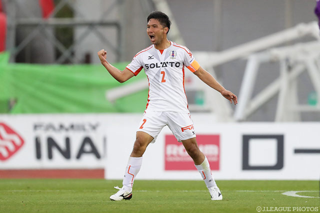 愛媛のＪ２通算500得点目となる執念の同点弾を押し込んだ浦田 延尚【明治安田Ｊ２ 第8節 京都vs愛媛】