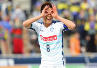 カウンターアタックから決勝点を決めた林 陵平（水戸）【明治安田Ｊ２ 第8節 群馬vs水戸】