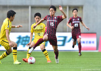 公式戦2試合連続ゴールとなる同点弾を決めた小林 成豪（神戸）【明治安田Ｊ１ 第7節 神戸vs柏】