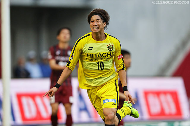 土壇場で値千金の決勝点を押し込んだ大津 祐樹（柏）【明治安田Ｊ１ 第7節 神戸vs柏】