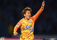 Ｊ１通算20,000ゴールを決めた金子 翔太（清水）【明治安田Ｊ１ 第8節 川崎Fvs清水】