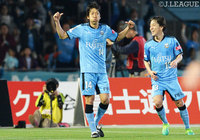 中村 憲剛の得点で逆転に成功した川崎F【明治安田Ｊ１ 第8節 川崎Fvs清水】