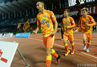 後半アディショナルタイムに劇的な同点弾を決めたチアゴ アウベス（清水）【明治安田Ｊ１ 第8節 川崎Fvs清水】