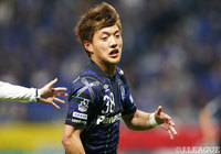 Ｊ１初得点を含む2得点をマークした堂安 律（Ｇ大阪）【明治安田Ｊ１ 第8節 Ｇ大阪vs大宮】