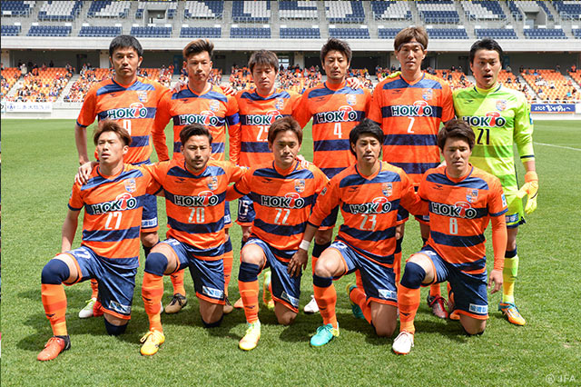 長野のスターティングメンバー【天皇杯 1回戦 長野vs鈴鹿】