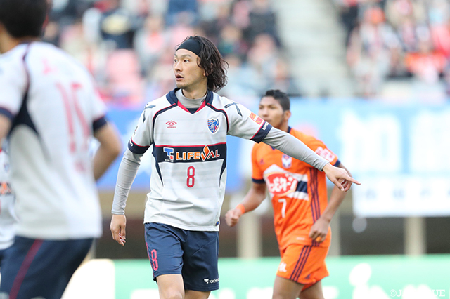 後半途中から４試合ぶりにピッチに立った髙萩 洋次郎（FC東京）【明治安田Ｊ１ 第8節 新潟vsFC東京】