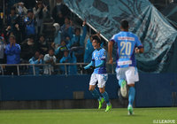 嬉しいＪ初ゴールで勝利に貢献したジョン チュングン（横浜FC）【明治安田Ｊ２ 第9節 横浜FCvs千葉】