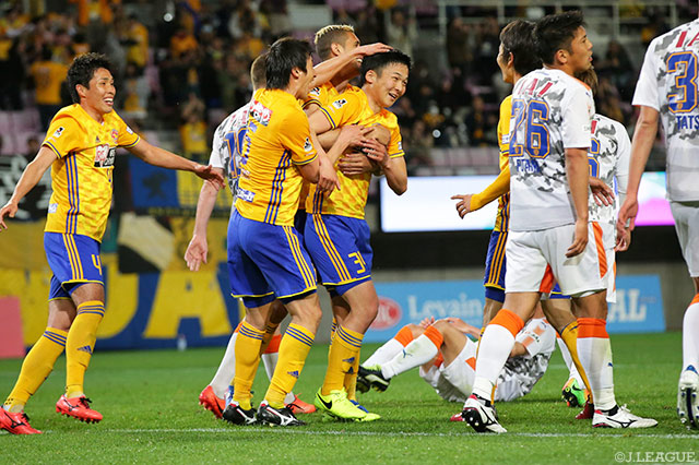 公式戦初出場で殊勲の逆転決勝ゴールを決めた椎橋 慧也（仙台）【ルヴァンカップ GS 第3節 仙台vs清水】