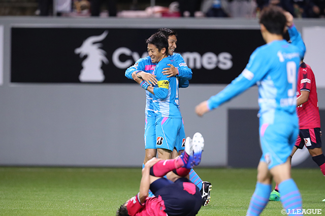 一時はリードを２点に広げるゴールを決めた高橋 義希（鳥栖）【ルヴァンカップ GS 第3節 鳥栖vsＣ大阪】