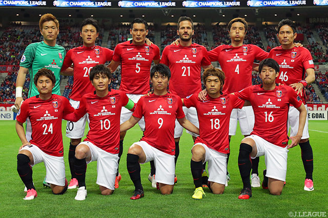 浦和のスターティングメンバー【ＡＣＬ GS MD5 浦和vsウェスタンシドニー】