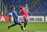 強烈なミドルシュートでダメ押しの4点目を奪取したレオ シルバ（鹿島）【ＡＣＬ GS MD5 蔚山vs鹿島】