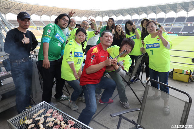 今日は29(にく)の日！BBQしながら応援だ！【明治安田Ｊ２ 第10節 千葉vs徳島】