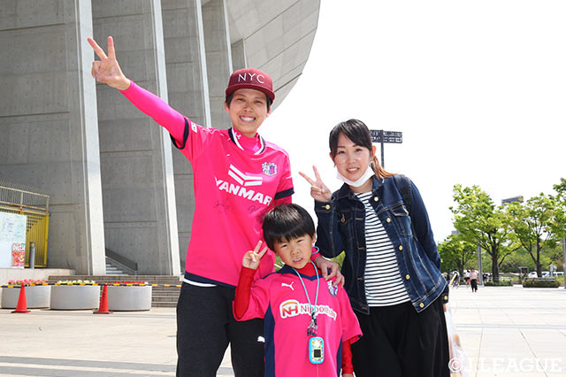 Ｃ大阪サポーターの一家。U-23は若手発掘が楽しみ！【明治安田Ｊ３ 第6節 C大23vs栃木】